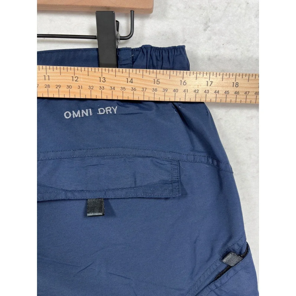 The North Face Flight Series Convertible Hiking Pants Navy Blue Omni Dry Mens M